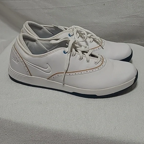 Nike Lunarlon Spikless Golf Shoes Size 8 - Picture 4 of 16